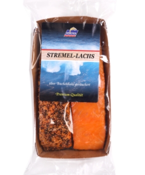 Lachsfiletstücke Natur & Pfeffer